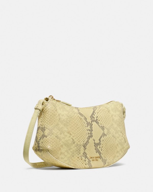 Kate Spade Loop Snake Embossed Crossbody Bag