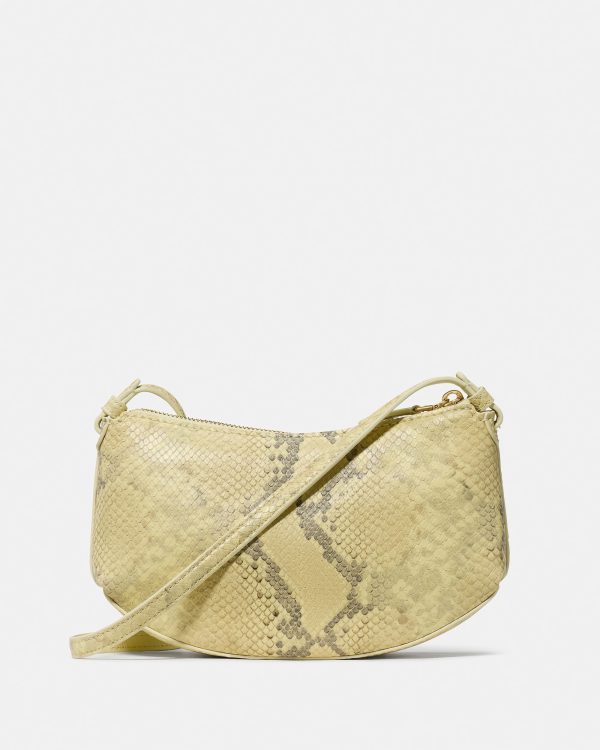 Kate Spade Loop Snake Embossed Crossbody Bag