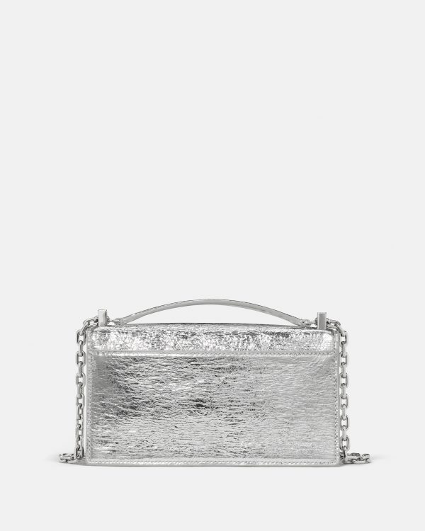Kate Spade Deco Crinkle Metallic Mini Crossbody Bag