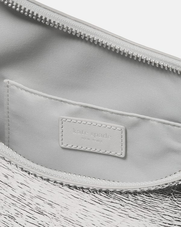 Kate Spade Duo Crinkle Metallic Leather Crossbody Bag