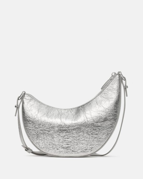 Kate Spade Duo Crinkle Metallic Leather Crossbody Bag