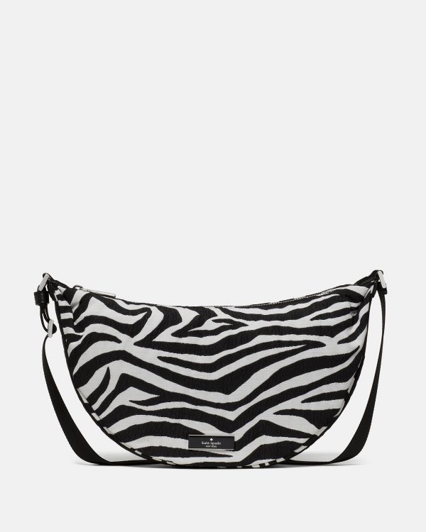 Kate Spade Carter Zebra Sling Crossbody Bag