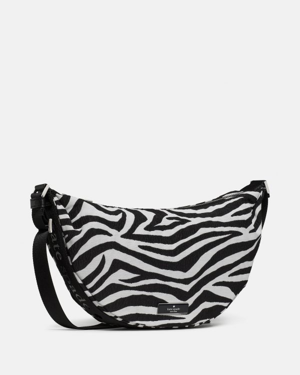 Kate Spade Carter Zebra Sling Crossbody Bag