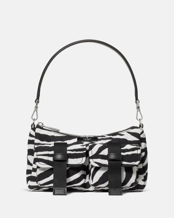 Kate Spade Carter Zebra Cargo Crossbody Bag