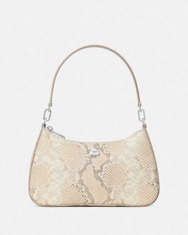Kate Spade Kayla Snake Embossed Shoulder Bag