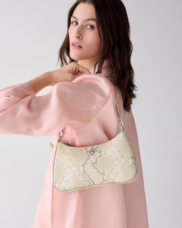 Kate Spade Kayla Snake Embossed Shoulder Bag