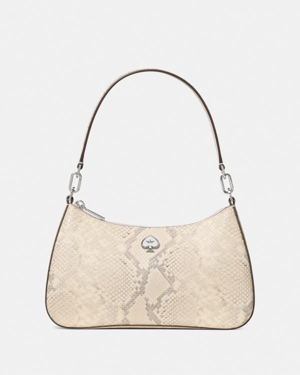 Kate Spade Kayla Snake Embossed Shoulder Bag