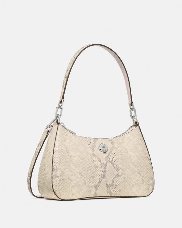 Kate Spade Kayla Snake Embossed Shoulder Bag