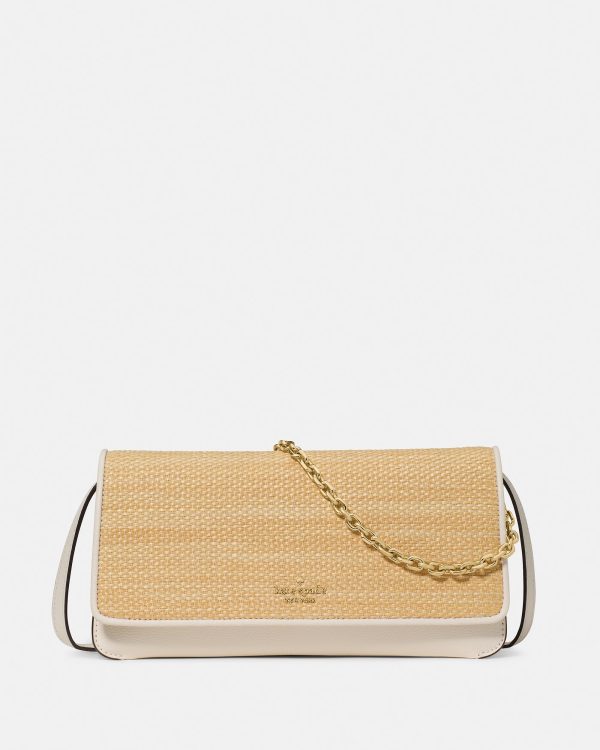 Kate Spade Ivy Straw Crossbody Bag