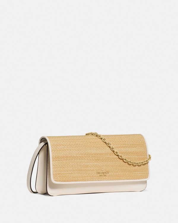 Kate Spade Ivy Straw Crossbody Bag
