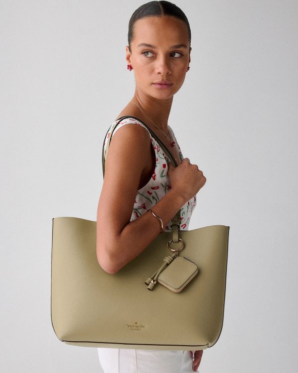 Kate Spade Tessa Tote Bag With Charm