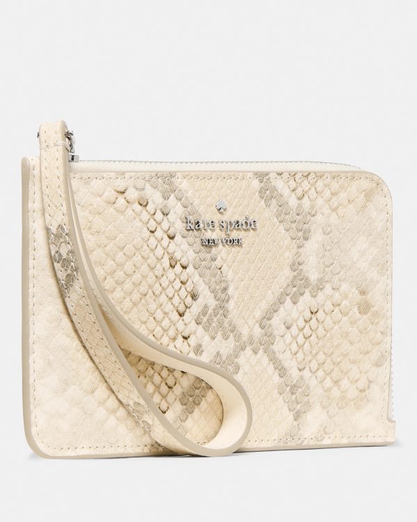 Kate Spade Lucy Snake Small Card Holder Wristlet