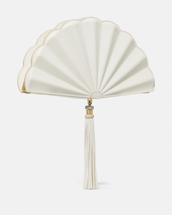Kate Spade Lotus Fan Clutch Bag