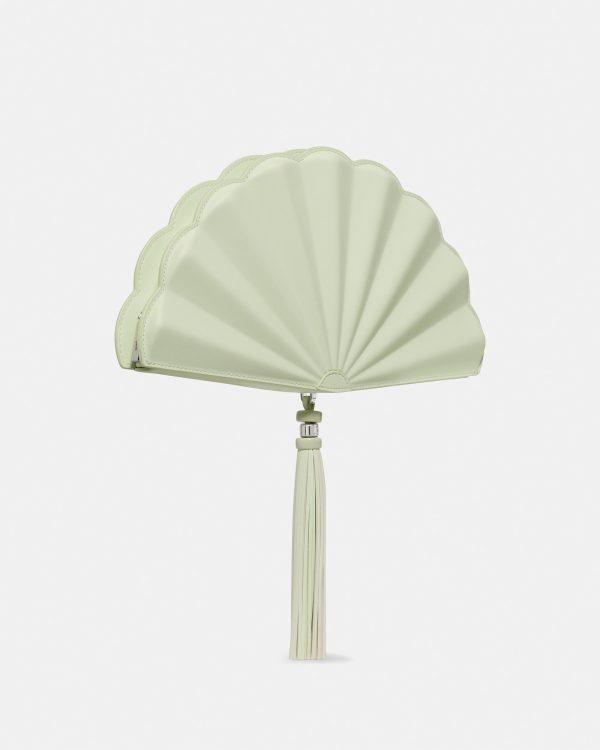 Kate Spade Lotus Fan Clutch Bag