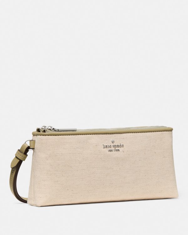 Kate Spade Wren Twill Wristlet
