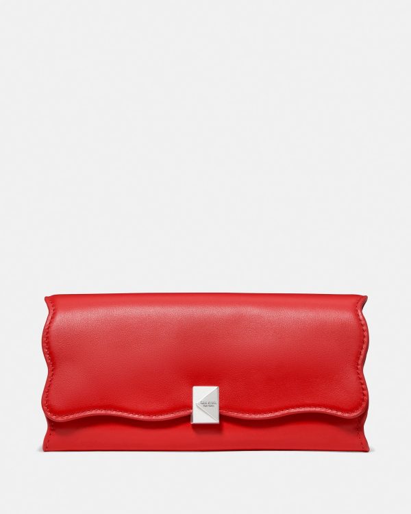 Kate Spade Deco Wavy Large Flap Wallet