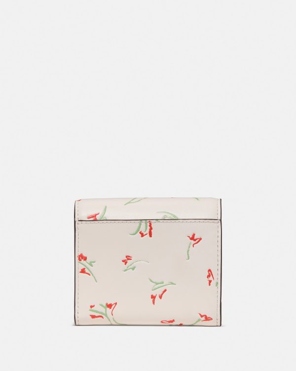 Kate Spade Deco Vibrant Buds Small Flap Wallet
