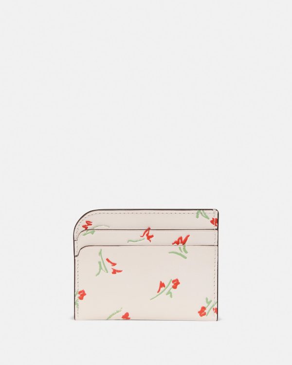 Kate Spade Devin Vibrant Buds Card Holder