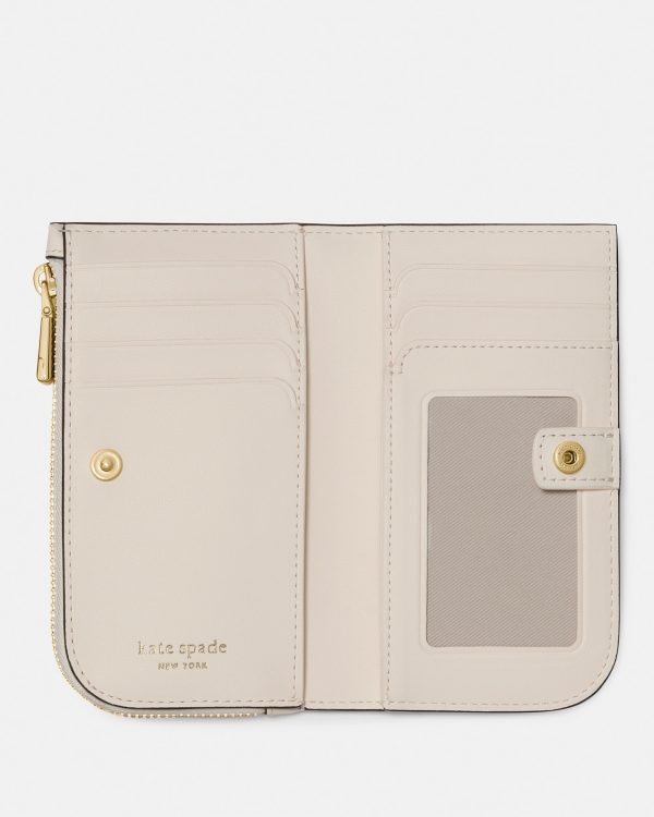 Kate Spade Devin Vibrant Buds Bifold Wallet