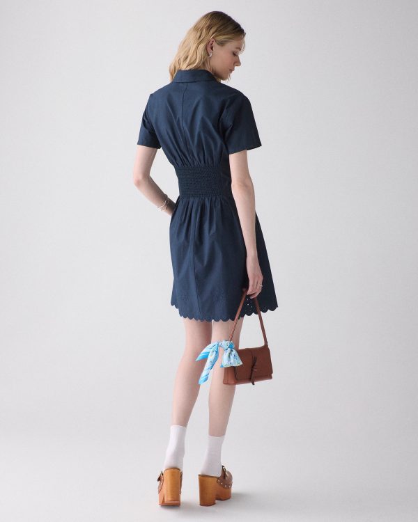 Kate Spade Broderie Anglaise Mini Shirtdress