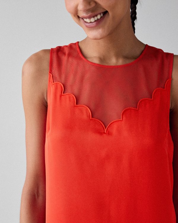 Kate Spade Scallop Shift Dress