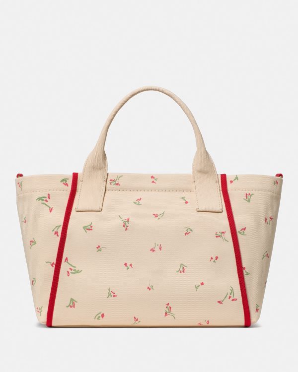 Kate Spade Dash Vibrant Buds Canvas Tote Bag