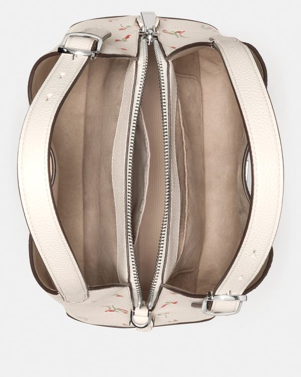 Kate Spade Deco Vibrant Buds Crossbody Tote Bag