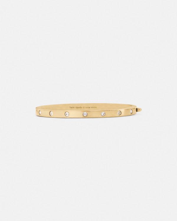 Kate Spade Set In Stone Hinged Bangle