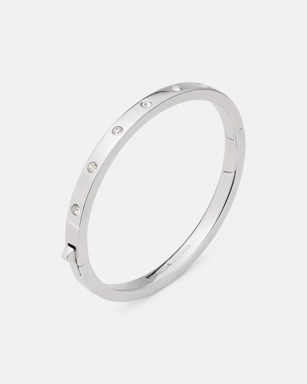 Kate Spade Set In Stone Hinged Bangle