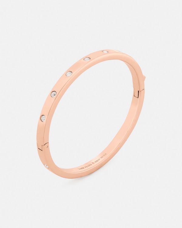 Kate Spade Set In Stone Hinged Bangle