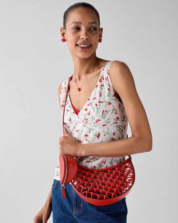 Kate Spade Duo Woven Crossbody Bag