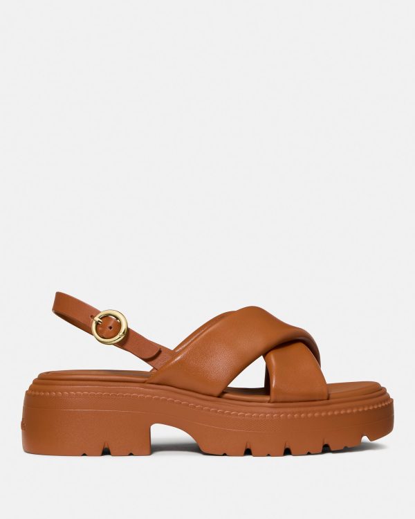 Kate Spade Halo Criss Cross Lug Sandal