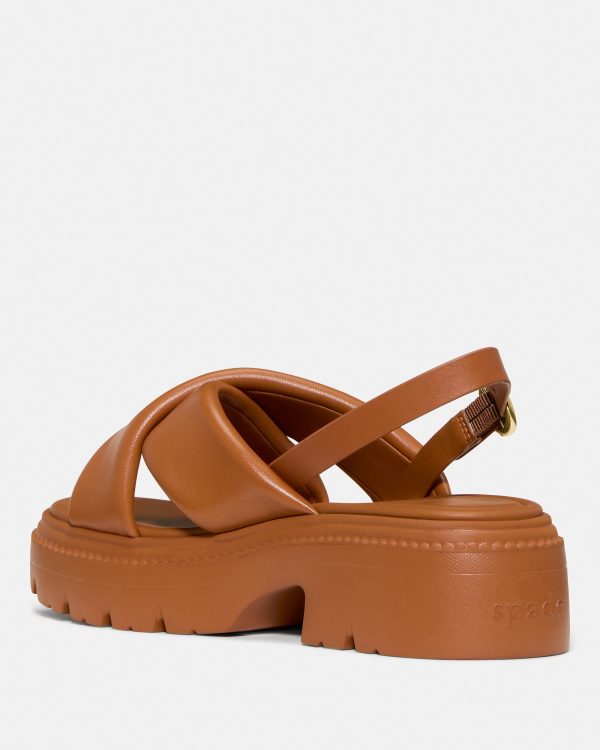 Kate Spade Halo Criss Cross Lug Sandal