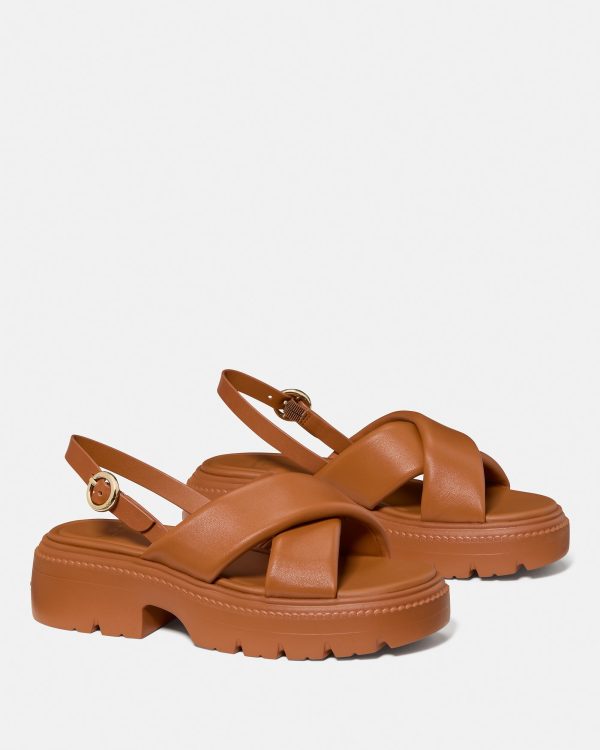 Kate Spade Halo Criss Cross Lug Sandal