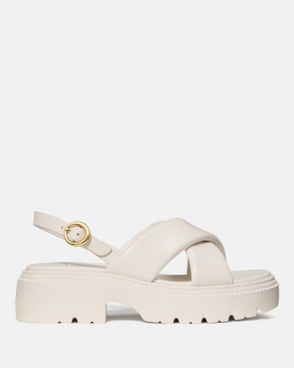 Kate Spade Halo Criss Cross Lug Sandal
