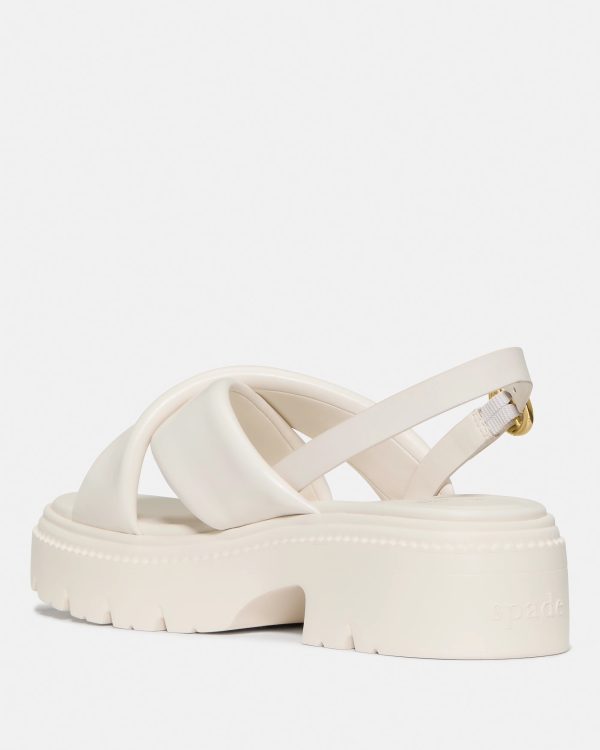 Kate Spade Halo Criss Cross Lug Sandal