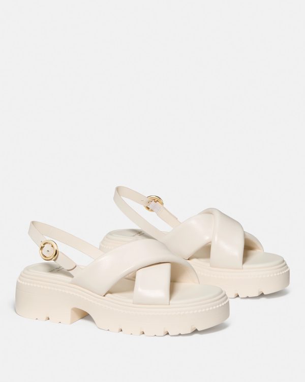 Kate Spade Halo Criss Cross Lug Sandal