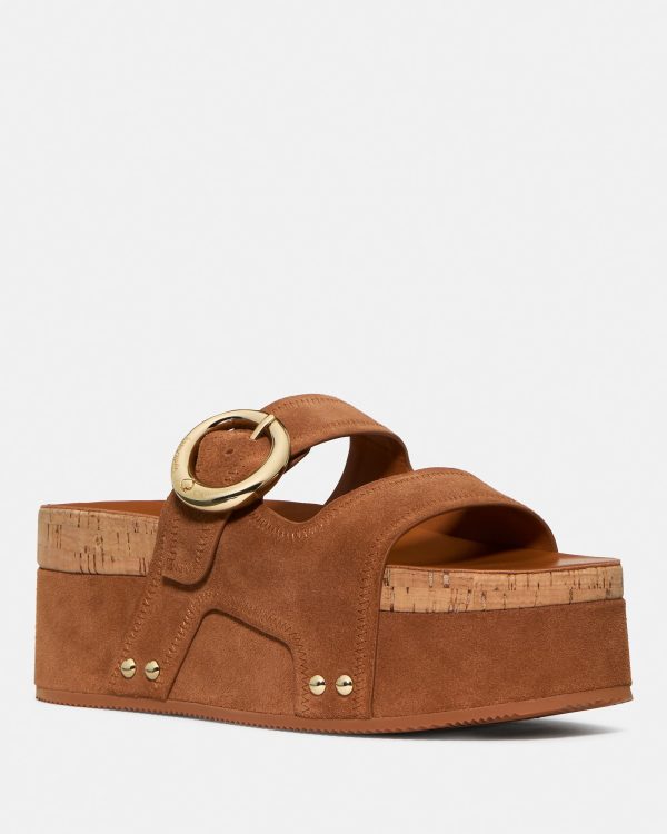 Kate Spade Halo Platform Footbed Sandal