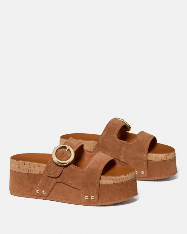 Kate Spade Halo Platform Footbed Sandal