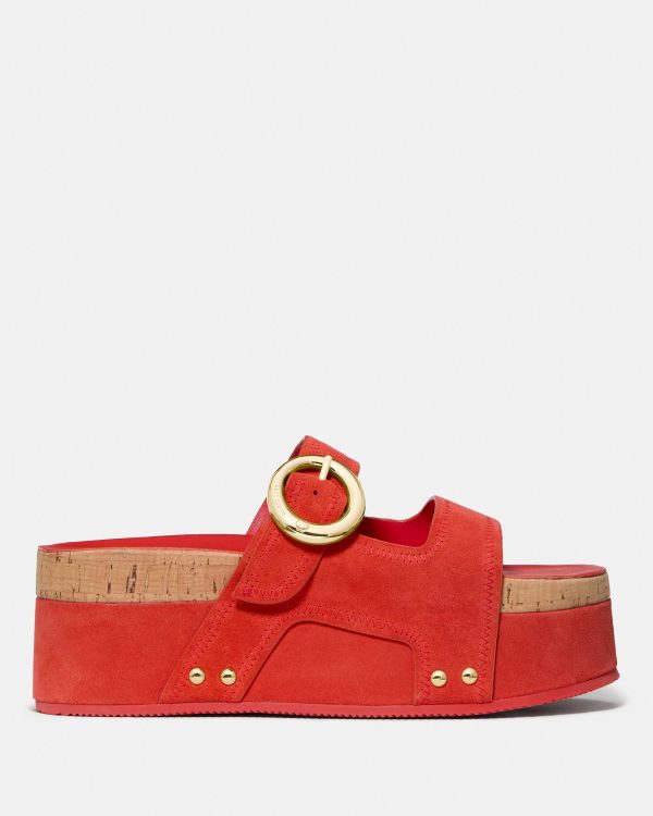 Kate Spade Halo Platform Footbed Sandal