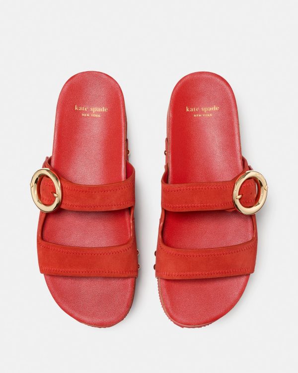 Kate Spade Halo Platform Footbed Sandal