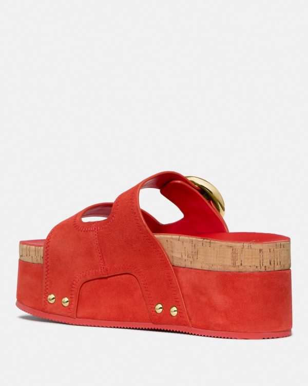 Kate Spade Halo Platform Footbed Sandal