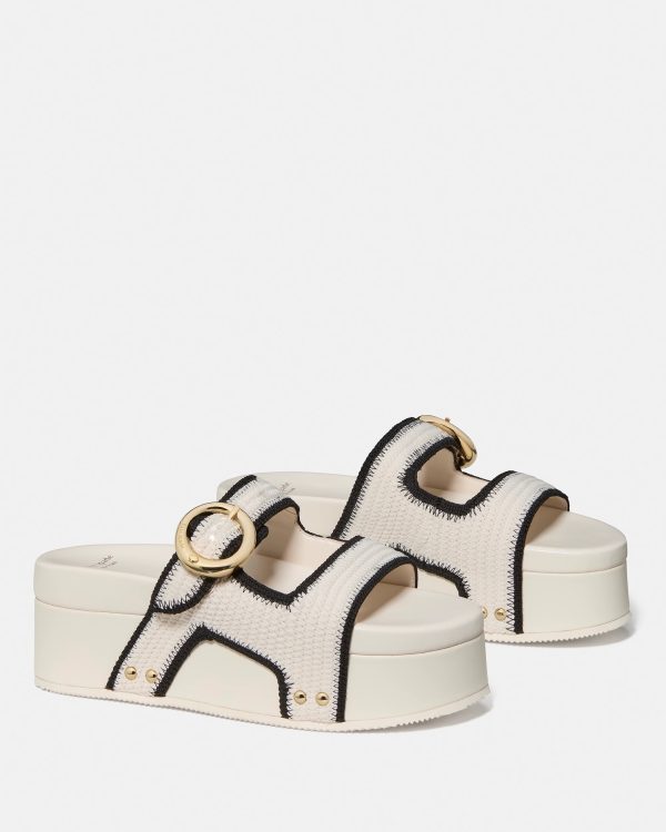 Kate Spade Halo Platform Footbed Sandal