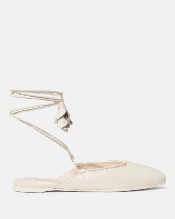 Kate Spade Eloise Ankle Wrap Mule Flat