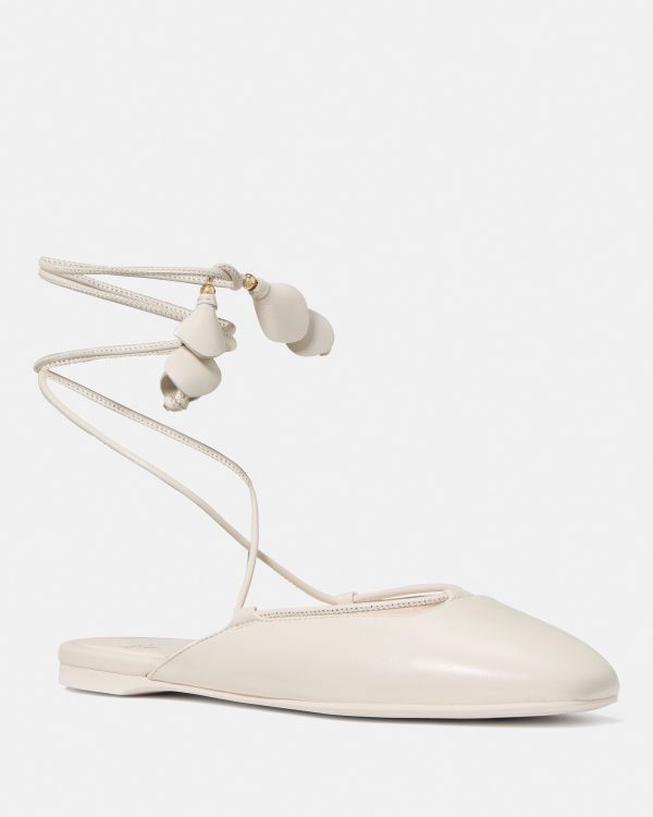 Kate Spade Eloise Ankle Wrap Mule Flat