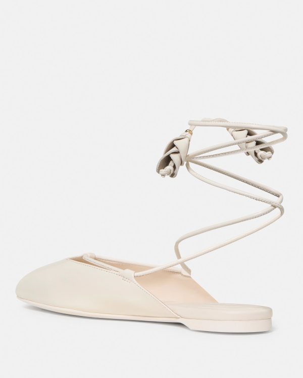 Kate Spade Eloise Ankle Wrap Mule Flat