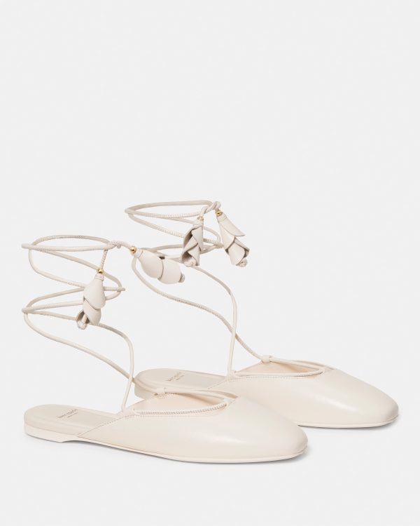 Kate Spade Eloise Ankle Wrap Mule Flat