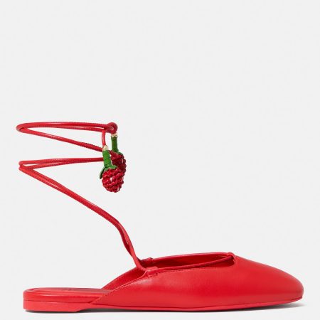 Kate Spade Eloise Ankle Wrap Mule Flat