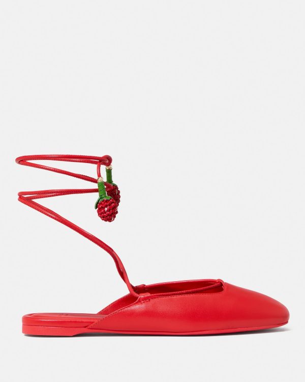 Kate Spade Eloise Ankle Wrap Mule Flat
