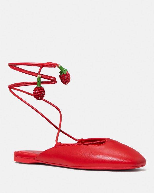 Kate Spade Eloise Ankle Wrap Mule Flat